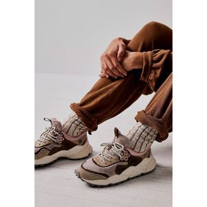 Free People by Kotetsu  Flower Mountain Genuine Calf Hair Sneakers